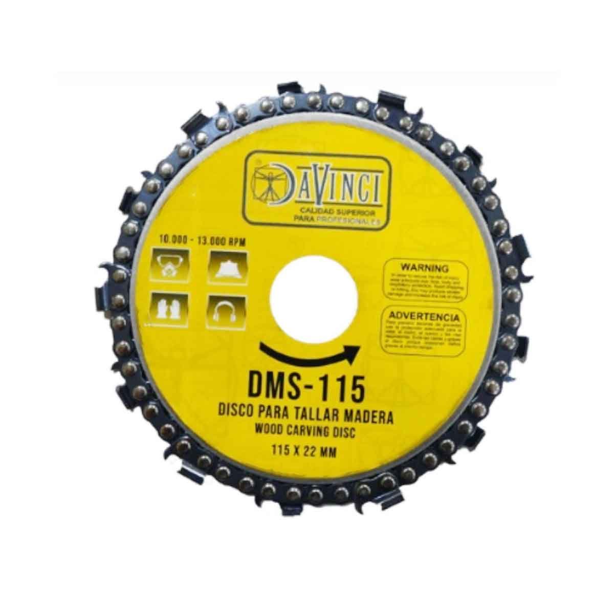 Disco Madera Cadena Davinci Dms115 4.1/2