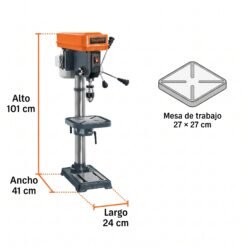 Taladro de piso 13" de 560 W (3/4 HP)