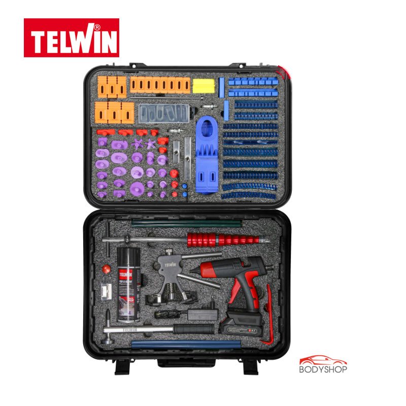 Glue Repair Deluxe Telwin T804577- Sistema profesional para reparar abolladuras - Imagen 3