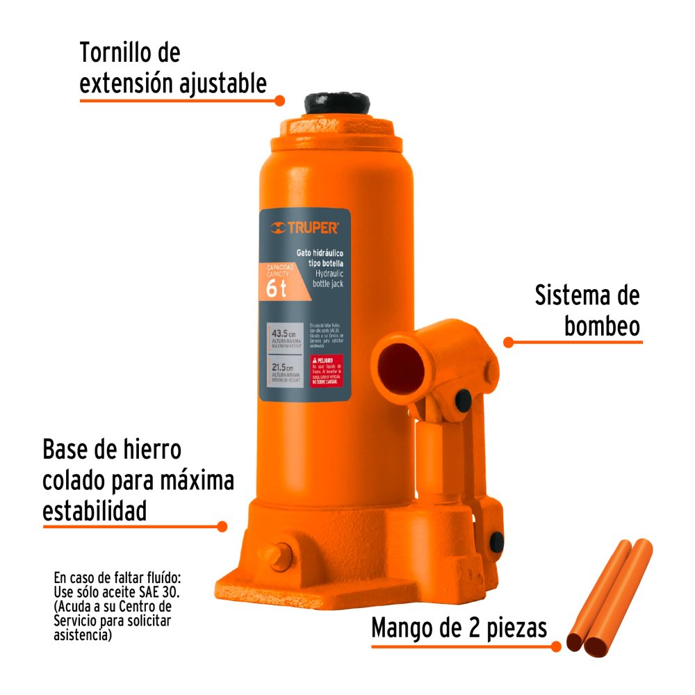 6 Tons Truper 14814