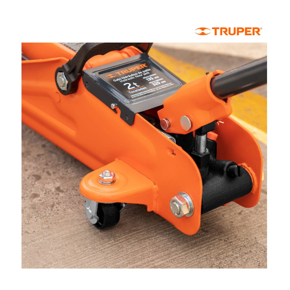 Gato Prof Tipo Zorra Truper 14944 2 Ton - Imagen 3
