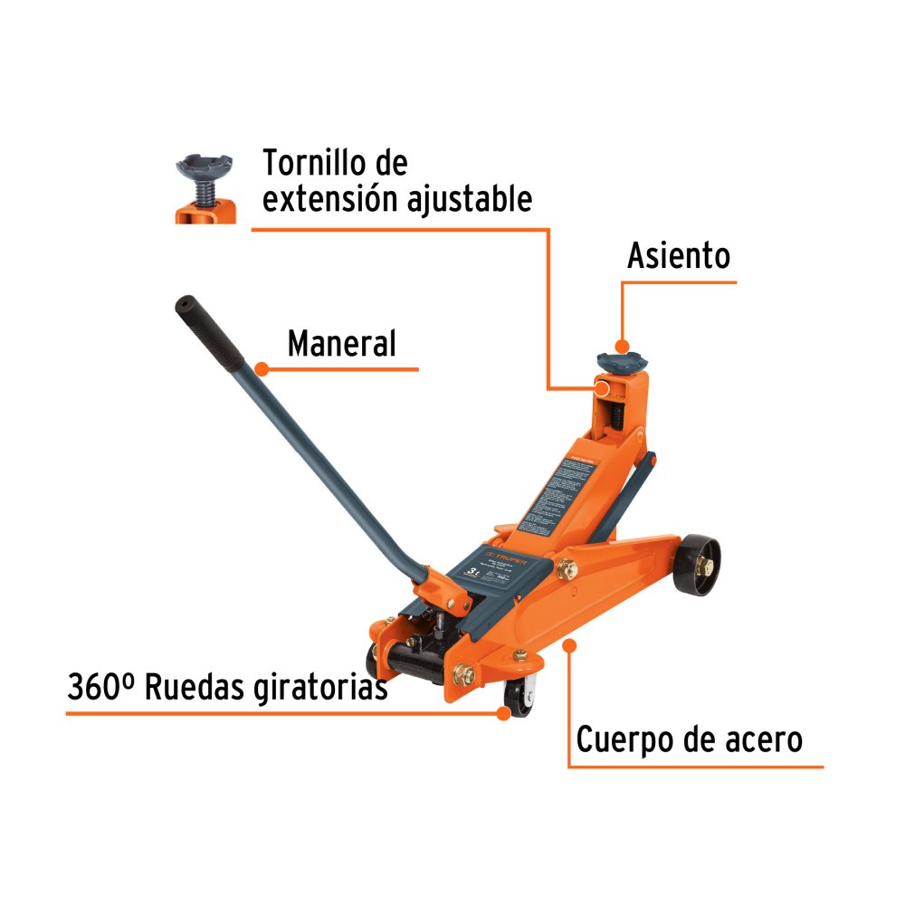 3 Ton Truper 14947