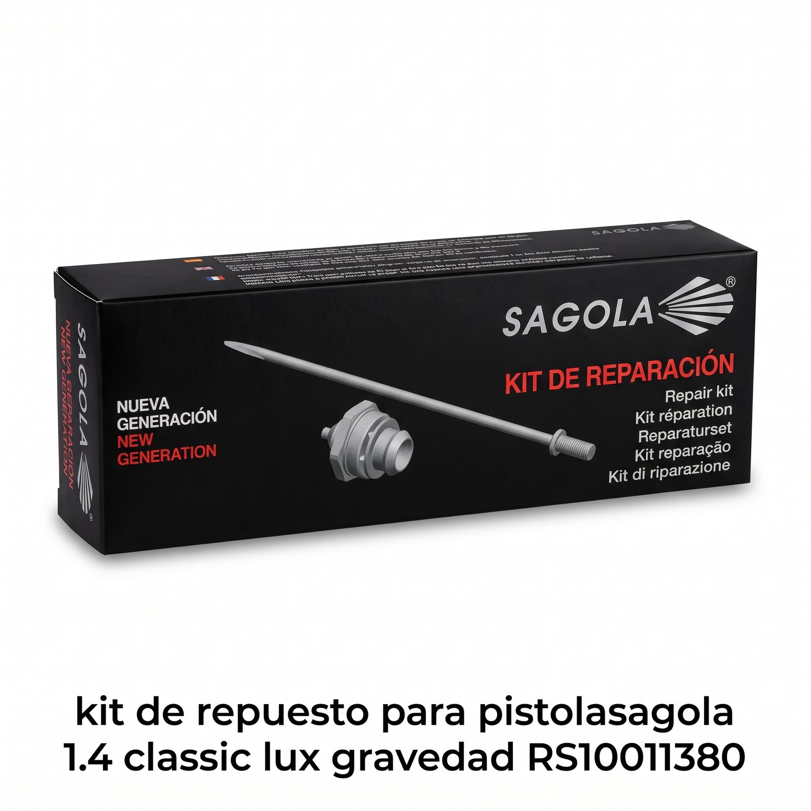 Repuesto Pico+Boq+Aguja 1.4 Classic Lux Gravedad